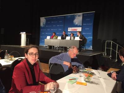 Mitgliedervollversammlung in der Halle 39 am 09.02.2017.