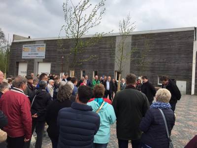 Grenzbegehung in Gronau am 03.05.2017. 