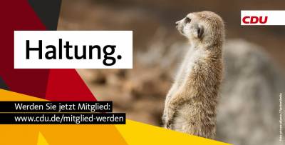 Mitgliederwerbung 2019 - Haltung !