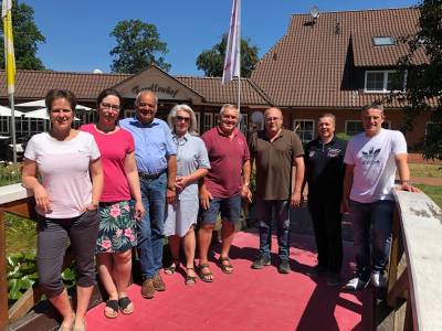 SG-Fraktion in Walsrode am 29.06.2019 - Hotel Forellenhof. 