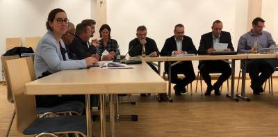 CDU-Mitglieder im Finanzausschuss der Samtgemeinde am 12.11.2019 samt Verwaltung im Lindenhof. 