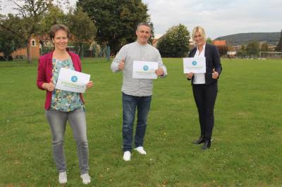 Stadtradeln 2020 - hier mit Dunja Urbisch und Sonja Skarba-D�ring. Foto: Mareike Ehlers - LDZ. 
