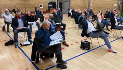 Letzte Stadtratssitzung 2020 - der HH 2021 wird einstimmig verabschiedet. Foto: G�ke !