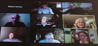 SG-Fraktion - Online-Sitzung am 18.01.2021 - ungewohnt aber gut !