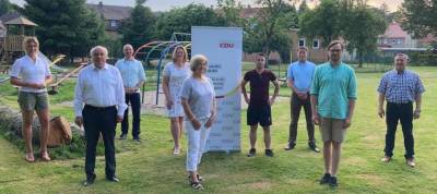 Team der CDU Duingen f�r den Fleckenrat in Duingen zur Kommunalwahl am 12.09.2021. 