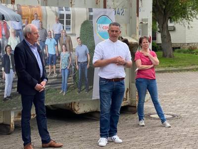 Alte Schule in Rheden - Veranstaltung des CDU OV Br�ggen/Rheden am 08.08.2021. 