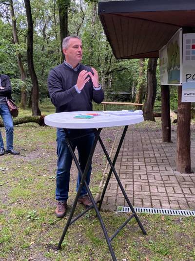 Weiter zusammenwachsen - dass muss das Ziel f�r die Samtgemeinde Leinebergland sein - so Lars Wedekind am 26.08.2021 ! 