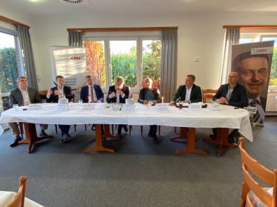 Sportpodium am Freitag Abend den 27.08.2021 in Eime. 