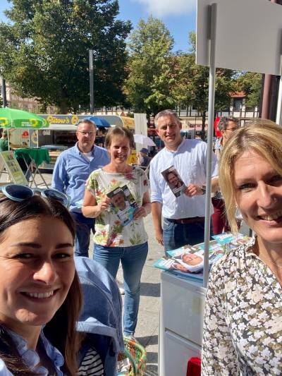 Gronauer Wochenmarkt am 03.09.2021. 