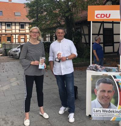 Evelin Wi�mann zu Gast in Gronau (Leine) bei Lars Wedekind. 