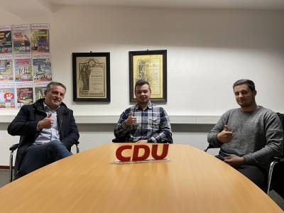 Lars Wedekind begleitete Alexander Herfort und Fabian Behrens zum Pressegespr�ch am 29.11.2021 bei der LDZ. Foto: M. Ehlers (LDZ)