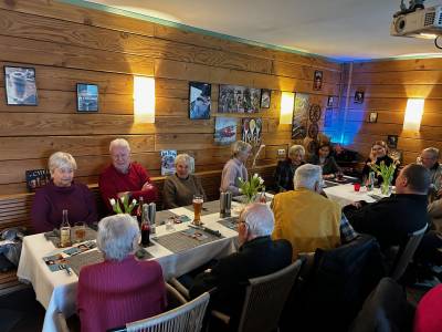 Alle G�ste und Christdemokraten am 16.02.2025 in der Gasst�tte K�lf in Banteln. 