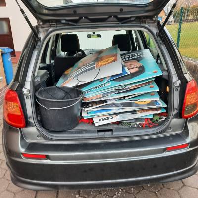 Die Wahlplakate wurden alle wieder eingesammelt - 25.02.2025. 