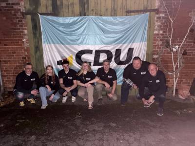 Neue Poloshirts f�r den Vorstand des CDU-Ortsverbandes Gronau (Leine) am 22.10.2025 ! 