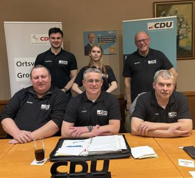 Der neue Vorstand des CDU OV Gronau (Leine) am 13.11.2025 ! 