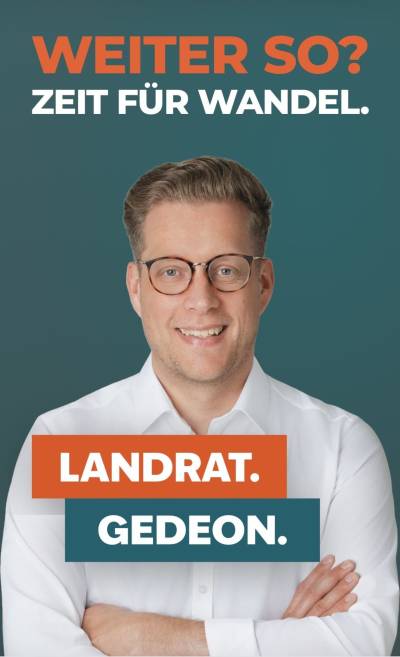 Landratskandidat Christopher Gedeon ! 