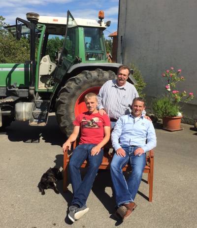 Wandern mit Wedekind in Rott am 10.06.2016 - mit den Einwohnern von Rott und Umgebung kam Lars Wedekind in gute Gespr�che �ber die Region und das K�lftal. 