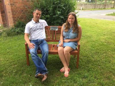 Auf der Ideenbank gab es auch in Rheden wieder sehr interessante Gespr�che und Ideen f�r die Zukunft der neuen Samtgemeinde Leinebergland.