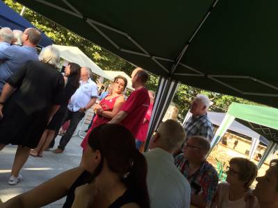 Einweihung Ratskellerplatz in Gronau (Leine) am 26.08.2016. 