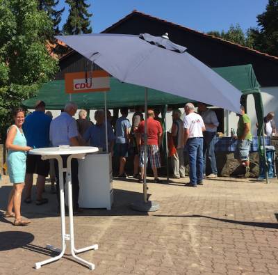 CDU-Sommerfest der Kandidatinnen und Kandidaten des OV Rheden/Br�ggen am 28.08.2016 in Br�ggen. 