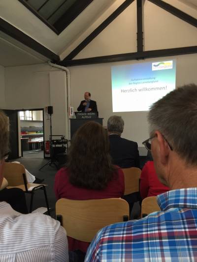 Besuch der Auftaktveranstaltung des neuen Vereines Region Leinebergland im Fagus-Werk in Alfeld am 29.08.2016. 