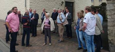 Stadtf�hrung in Gronau (Leine) am 05.08.2016 mit allen CDU-Kandidaten f�r den neuen Samtgemeinderat im Leinebergland.