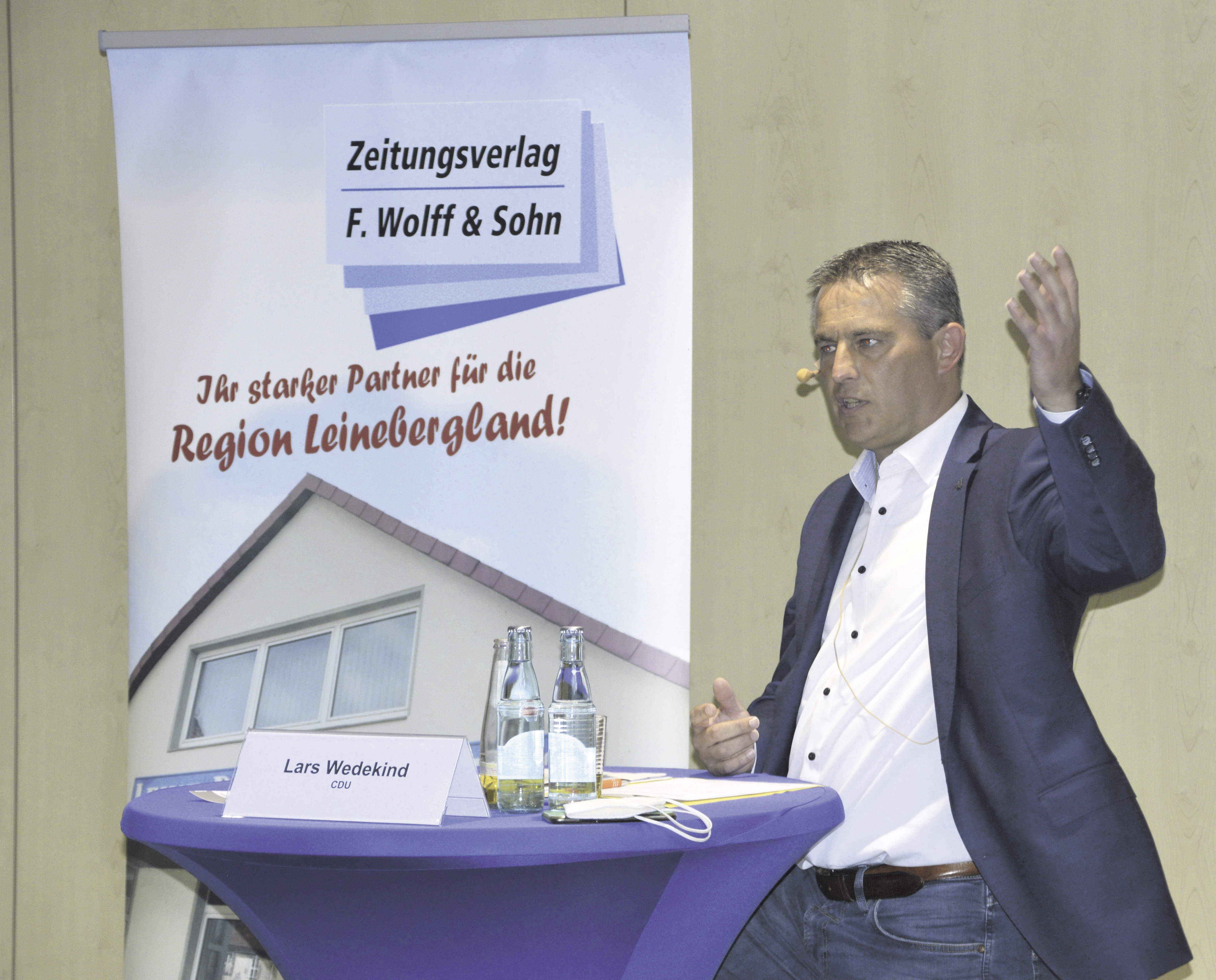 Lars Wedekind freut sich auf seine zweite Wahlperiode im Samtgemeinderat !