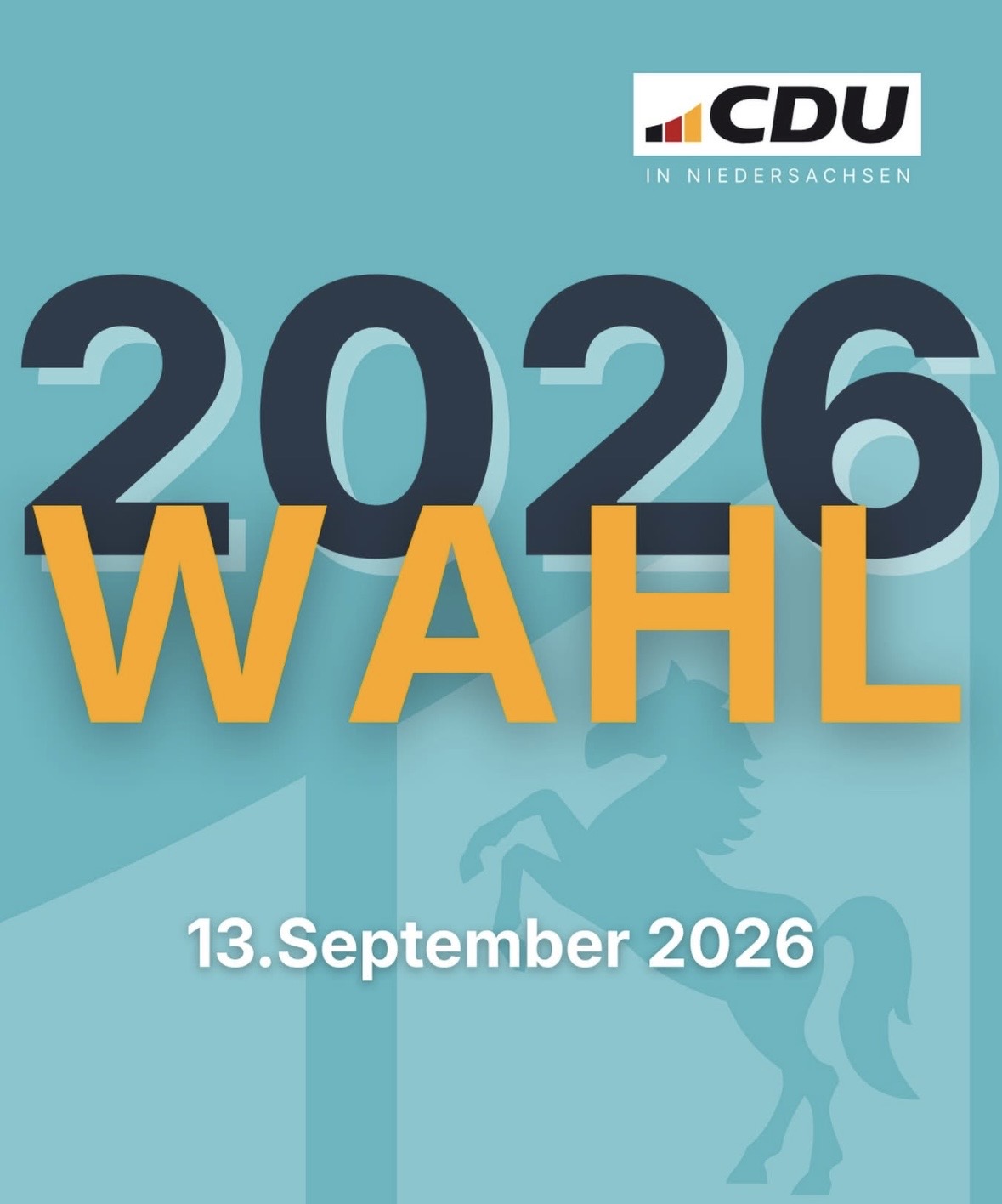 Am 13.09.2026 stehen die Kommunalwahlen in Niedersachsen an !