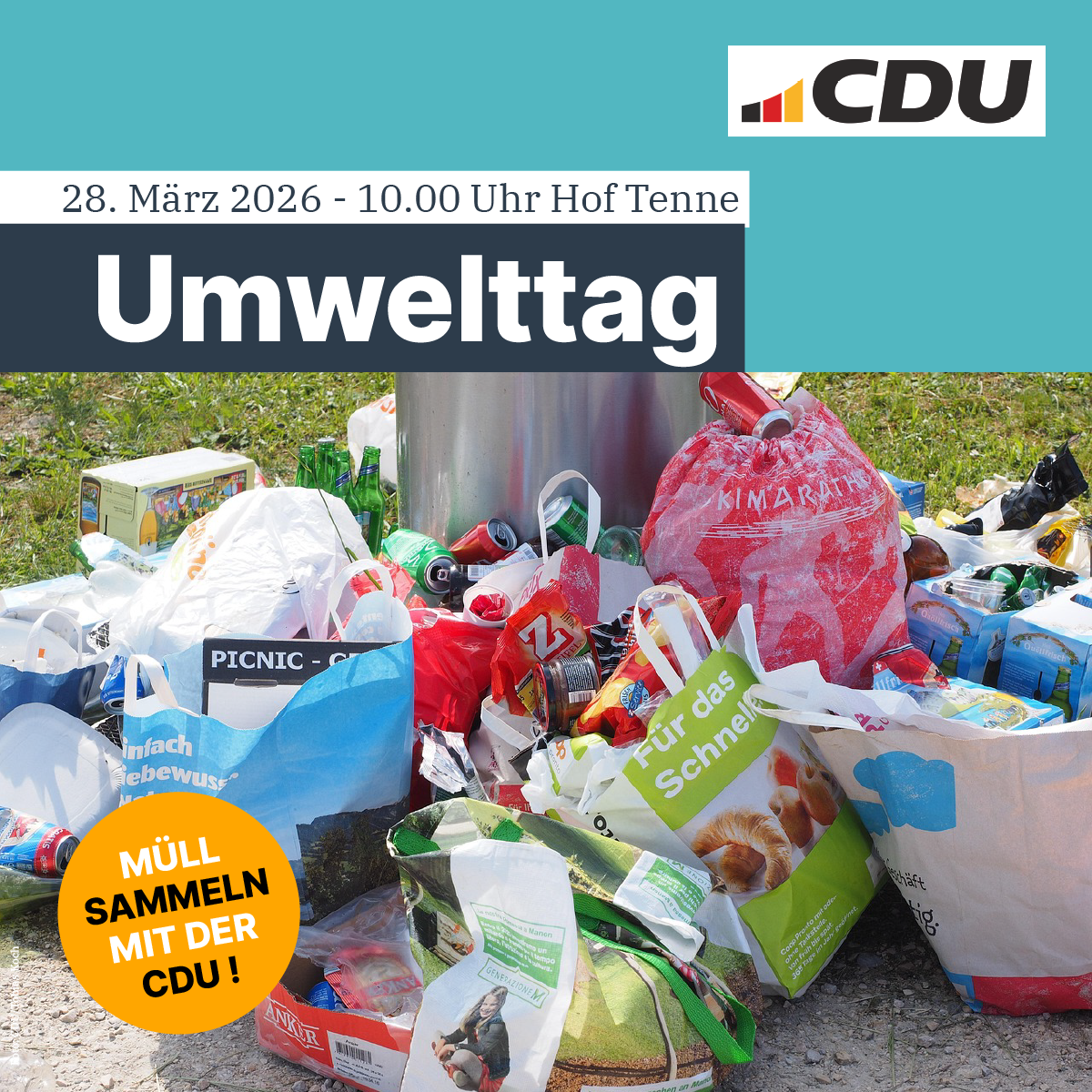 Am Samstag findet der Umwelttag der CDU Gronau (Leine) statt. 