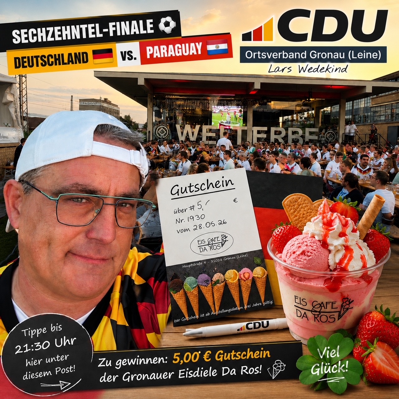 Das beliebte Tippspiel geht heute in die 4. Runde bei Instagram ! 